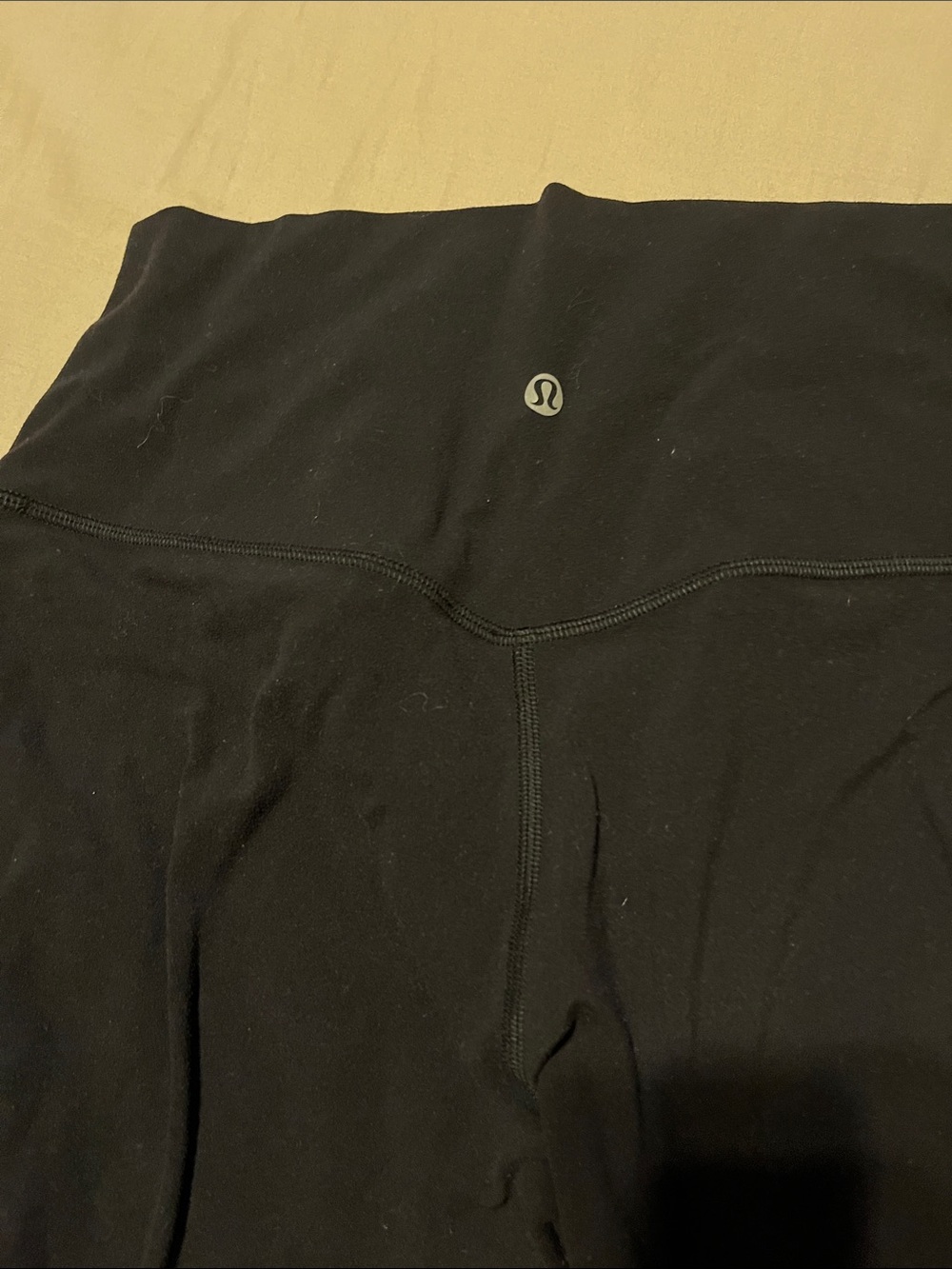 Lululemon black align leggings 25” - Picture 2 of 4